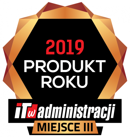 TL-SL1218MP wyróżniony w Plebiscycie Produkt Roku 2019 IT w Administracji ilustracja